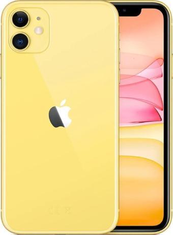 Yenilenmiş Apple iPhone 11 128GB Sarı CGrade (12 AY GARANTİLİ - YETKİLİ YENİLEME MERKEZİ NSMART)