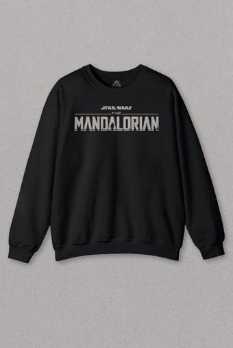 Unisex Sweatshirt The Mandalorian Bebek Yoda Cep Tasarımı Star Wars Baskılı Sweat