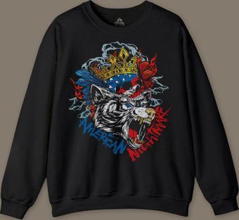 Cody Rhodes Nightmare Family Wwe Amerikan Güreşi Gym Body Baskılı Sweatshirt PSW01S-4321