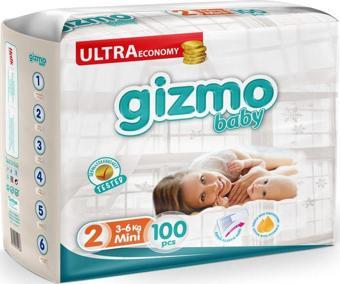 Bebek Bezi Ultra Eco Paket 2 Numara Mini 100 Adet