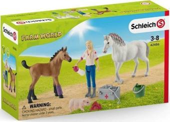 Schleich Farm World Oyun Seti Veteriner Kısrak Tay CFW42486