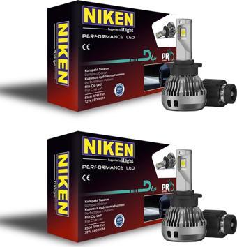 Niken D4s Led Xenon Beyaz Işık 8000 Lümen 2 Adet