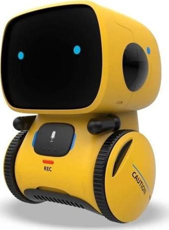 KaeKid Dokunmatik Sensörlü İnteraktif Akıllı Robot Yellow