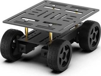Lewansoul 4WD Robot Şasi Kiti Akıllı Şasi Arabası