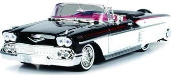 Motormax 1958 Chevy Impala Cabrio Lowrider Pres Döküm Model Araba