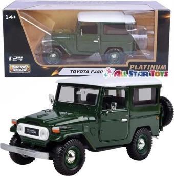 Motormax 79323gr Toyota FJ40 Yeşil 1-24 Pres Döküm Model Araba