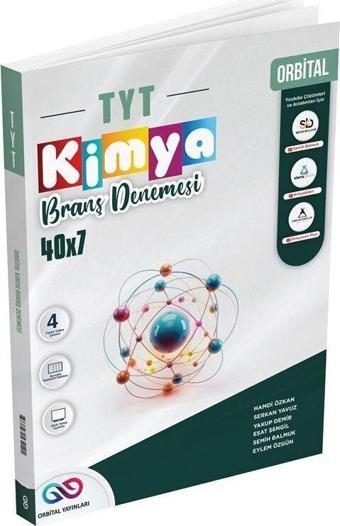 Orbital Yayınları TYT Kimya 40 x 7 Branş Denemeleri - Orbital yayınları