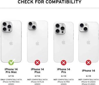 UAG Magnet MagSafe Pathfinder iPhone 14 Pro Max Kılıfı iPhone 14 Pro Max