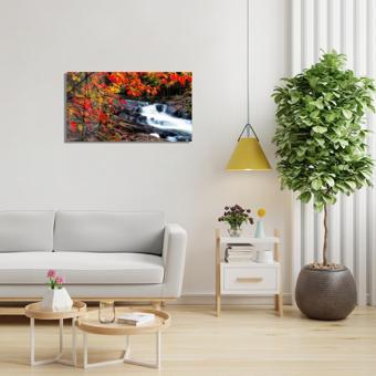Veraart Doğa Pleksi Cam Tablo Canlı Sonbahar