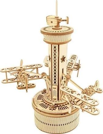Robotime 3D Ahşap Puzzle Müzik Kutusu Modeli Kiti