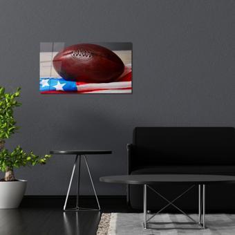 Veraart Spor Temalı Pleksi Cam Tablo Amerikan Top