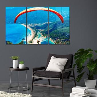 Veraart Spor 3 lü Set Pleksi Cam Tablo Paraşüt