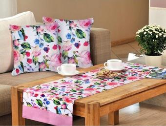 Miss Betty Runner Ve Kare Yastık Takımı Rose Deluxe