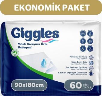 Giggles Yatak Koruyucu Örtü 90x180 cm 30 x 2 Adet