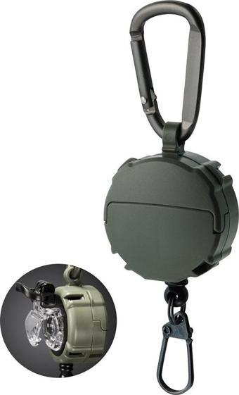 Daiichiseiko Crip On Reel + Micro Case 2 Gözlü Aksesuar Askısı Foliage Green