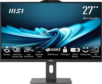 Msı Pro Ap272P 14M-841Xeu İ3-14100 8Gb 256Gb Ssd 27 Fhd Freedos