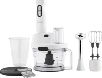 Grundig Beyaz Bl 4781 Rendeli 700 Watt El Blender Seti