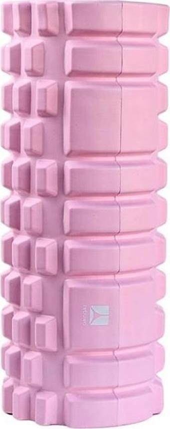 Yüksek Yoğunlukta Orta Sert Deluxe Foam Roller Masaj Köpüğü Pilates Masaj Rulosu Tırtıklı Yoga Roller Isınma Roller