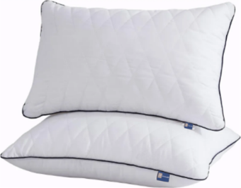 Soub Sleep 2'li Kapitoneli Sıvı Geçirmez Fermuarlı Yastık Kılıfı 50X70 cm