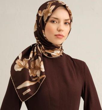 Armine E25YA9324D02 52 Dj Saf İpek Eşarp 9324D (T)