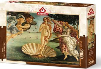 Art Puzzle Venüs'ün Doğuşu, Sandro Botticelli 2000 Parça Puzzle