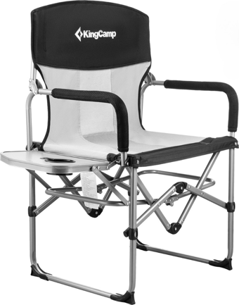 KingCamp Ash Premium Comfort Katlanır Kamp Sandalyesi B.Grey
