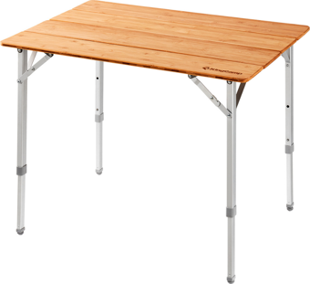 KingCamp Bamboo M 100x65 Bambu Kamp Masası