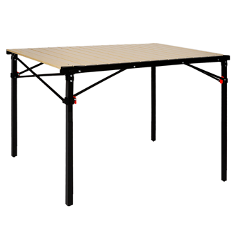 KingCamp Slate XL Alüminyum Katlanır Kamp Masası Wood