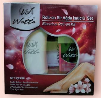 Wetto Sir Ağda Roll on Isıtıcı Set Kartuş Ağdalar İçin