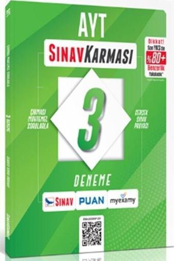 Sınav Karması AYT 3 Deneme - Sınav Yayınları