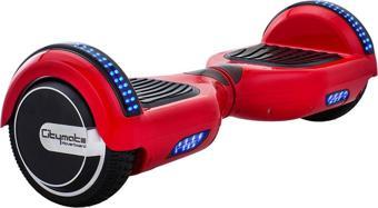 Citymate Elektrikli Kaykay Hoverboard 6.5 Inch Ledli Model Kırmızı 