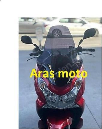 Aras Moto Honda Pcx 125-155 Ön Cam Füme 2011-2012-2013 Uyumlu -