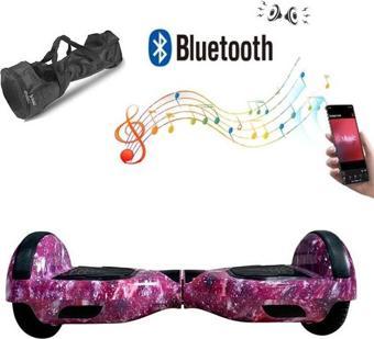 CityMate Elektrikli Kaykay Hoverboard Bluetooth Hoparlörlü 6.5 Inch Grafiti Desenli Çanta Hediye