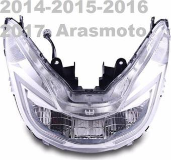 Aras Moto Honda Pcx 125 Pcx 150 Ön Far Komple 2014-2017 Oem A Kalite - 
