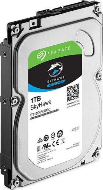 SEAGATE 1TB 3.5'' SKYHAWK 5900RPM 64MB SATA3 PC HDD ST1000VX005 (SV35 7/24)