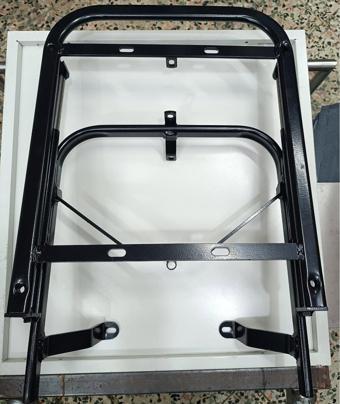 Aras Moto Honda Dio 110 Kızaklı Çanta Demiri ,Ergoline Pizza Sepet Demiri Tüm Yıllara Uygun Sürgülü -