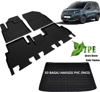 Dbc Online Yeni Makyajlı Berlingo Rifter Havuzlu Paspas Ve Bagaj Havuzu 2024 2025 Model