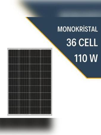 Lexron 110W Monokristal Güneş Paneli