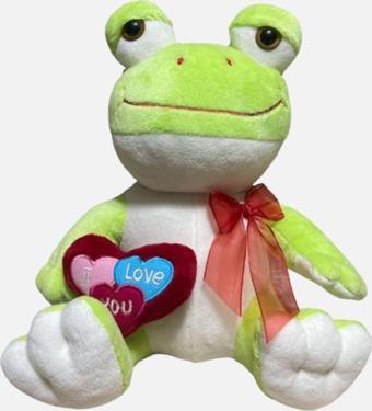 Gran Toys Peluş Kalpli Kurbağa - 40Cm