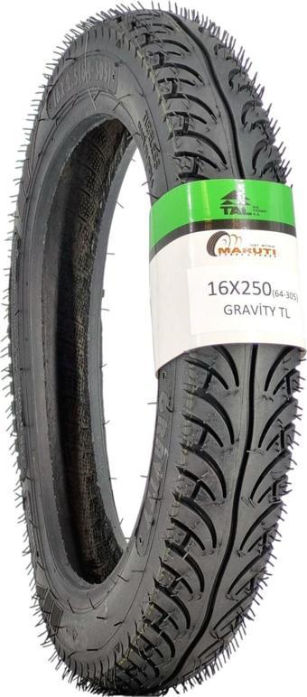 Maruti Tyres Motosiklet Lastik 16X250 (64-305)  Tl (Tubeless - Dubleks) Gravitye1