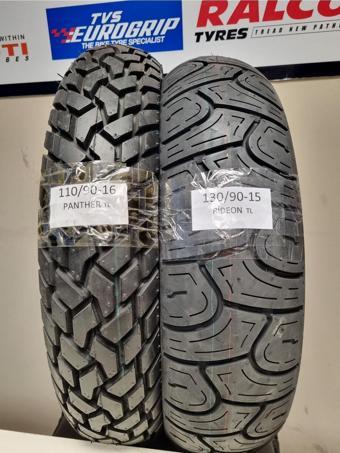 Tdt Tyres Kuba Superlight Takım 130/90-15 Ve 110/90-16 Panther Chopper Motorsiklet Lastiği