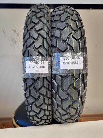 Tdt Tyres Set Ön Ve Arka Kanuni Seyhan 150C, Suzuki Gn125 ,Mondial Kt 125 90/90-18 Ve 110/90-16