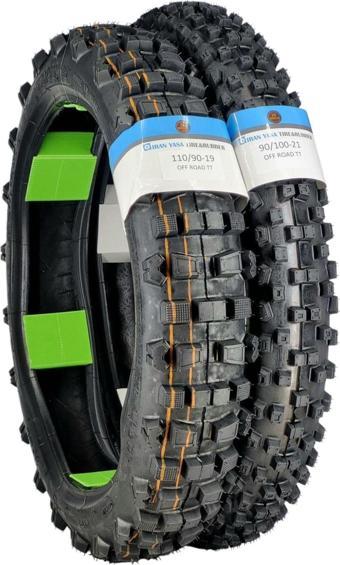 İran Yasa Tire & Rubber 110/90-19 Ve 90/100-21 Enduro Lastik Takımı