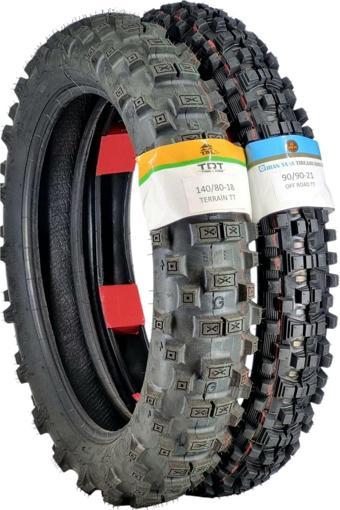 İran Yasa Tire & Rubber 140/80-18 Ve 90/90-21 Enduro Lastik Takımı