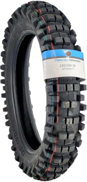 İran Yasa Tire & Rubber Enduro Lastik 120/100-18 Tt (Tubetype - İç Lastikli Tip)