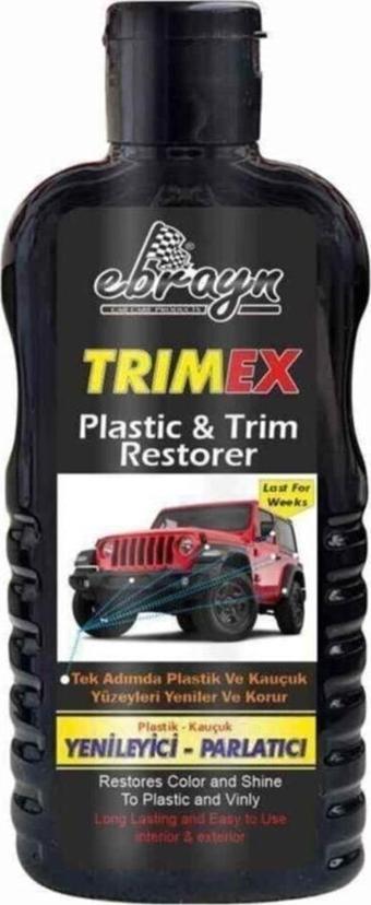 Ebrayn Trimex Plastik - Kauçuk Yenileyici Parlatıcı Koruyucu 200 Ml