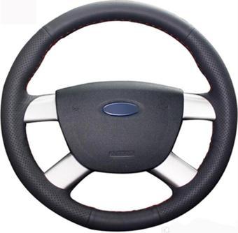 Fox Ford Focus 2 2008-11 Için Deri Direksiyon Kılıfı Araca Özel Dikmeli