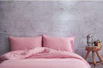 Medaillon Home Gül Kurusu Pamuklu 2'Li Kapaklı Yastık Kılıfı 50X70 Cm