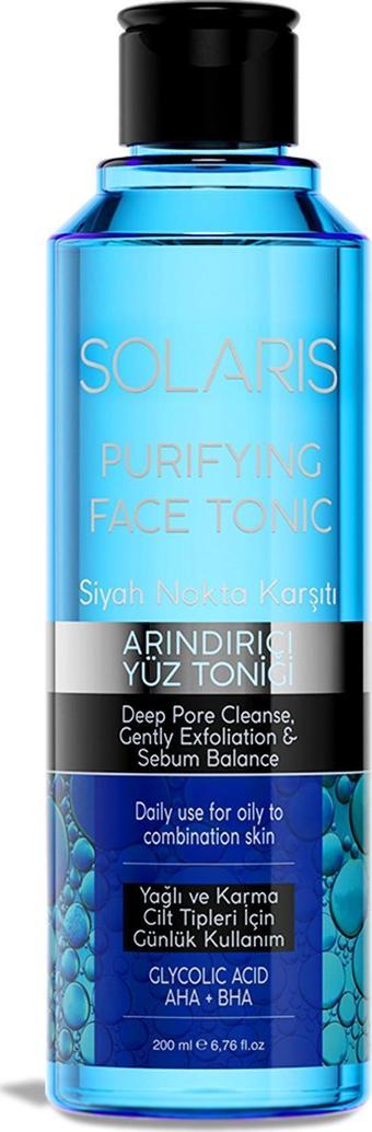 Solaris Yüz Temizleme Toniği Arındırıcı 200 ml