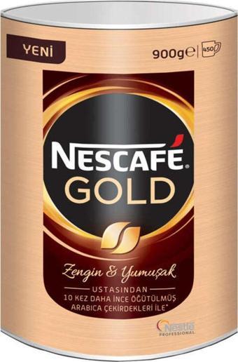 Nescafe Gold 900Gr Teneke Granül Kahve